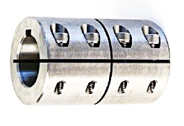 Wellenkupplung geschlitzt V2A