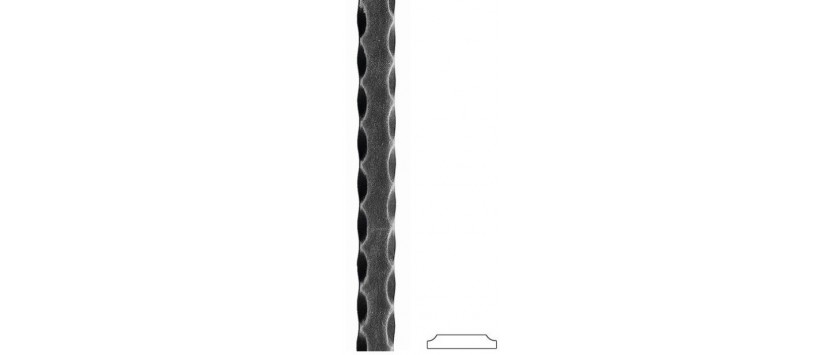 Konstruktionsstahl - Flach - Gehämmert