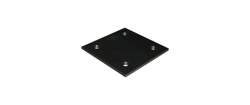 Stahlplatten gebohrt