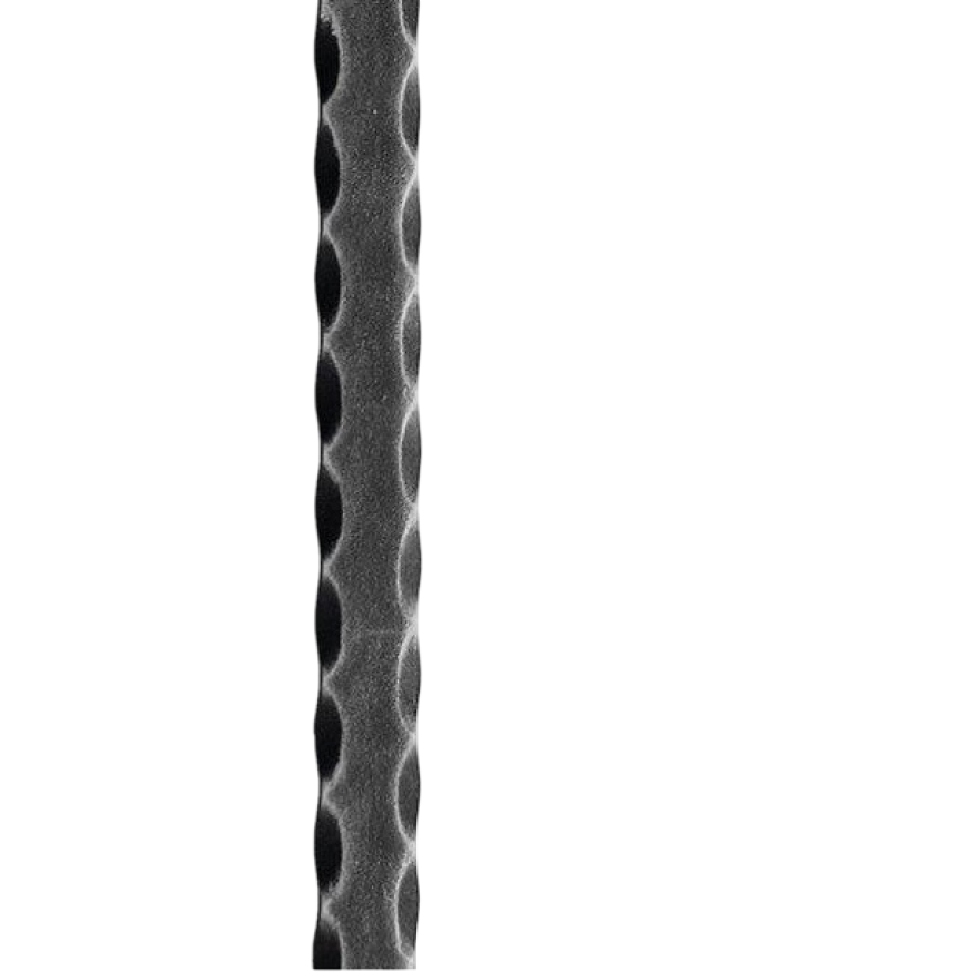 Flachstahl-Gehämmert-Länge-2000mm