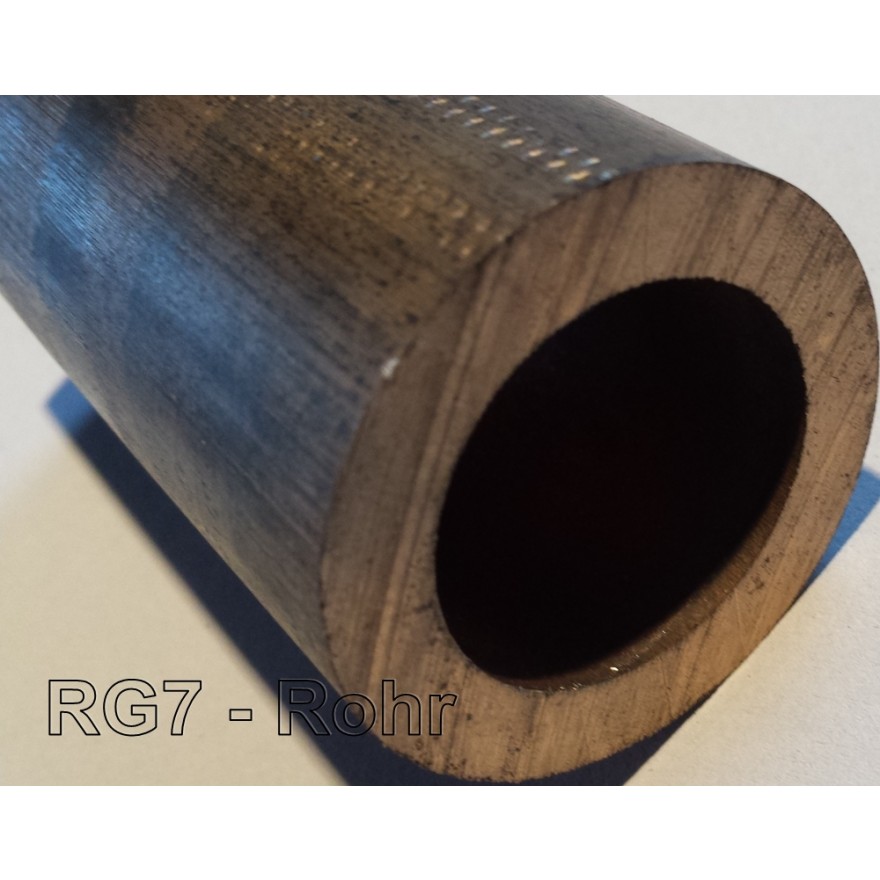 13 mm 26mm fertig länge 100 mm drehen CuS Rotguss Rg7 Rundmaterial Rundrohr 27