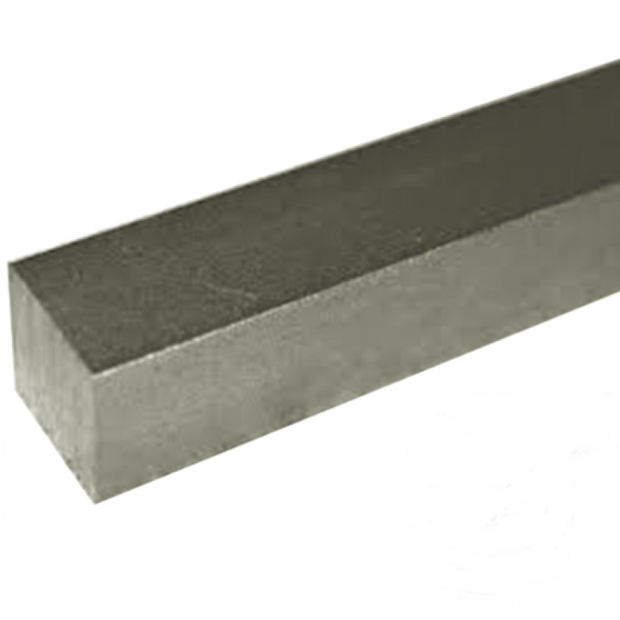 Silver steel DIN178 / 174 L = 1000mm - square / flat