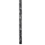 Vierkantstahl Gehämmert - Länge 1000mm