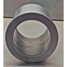 Stahlbuchse mit Bund und Schmiernut