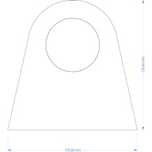 Hardox 500 Anschweißlaschen GR4