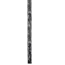 Vierkantstahl Gehämmert - Länge 1000mm